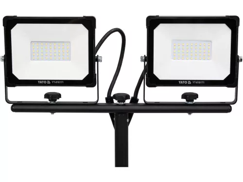 Yato elektromos állványos LED dupla reflektor 5700 lumen 2*30 W