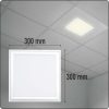 Yato LED mennyezeti lámpatest 18 W 300 x 300 x 15 mm