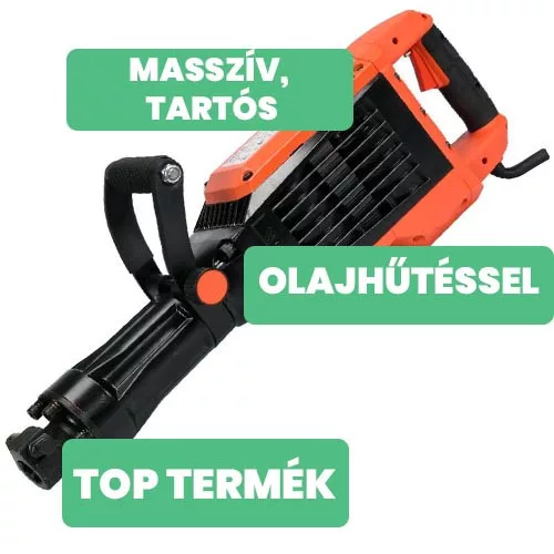 Yato elektromos bontókalapács HEX befogás 65 J 1600 W