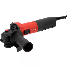 Yato elektromos sarokcsiszoló 1050W szénkefe nélküli motor, sebességszabályozás