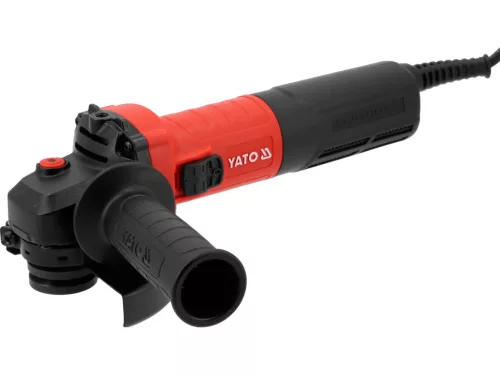 Yato elektromos sarokcsiszoló 1050W szénkefe nélküli motor, sebességszabályozás