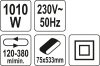 YATO Elektromos szalagcsiszoló 1010W 75x533mm