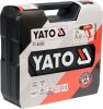 Yato elektromos hőlégfúvó LED kijelző + tartozékok 550 °C 2000 W