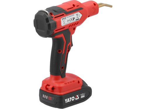 Yato akkus műanyag hegesztő 18V (1 x 2,0 Ah akku + töltő)