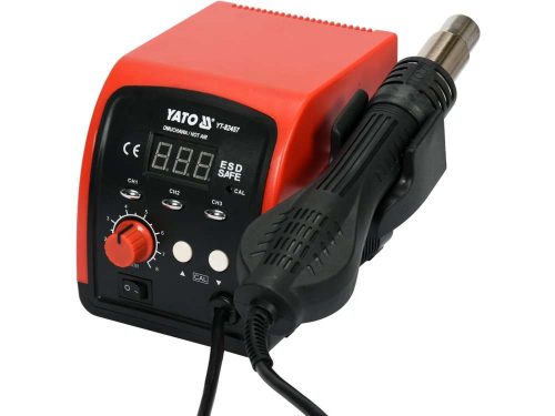 Yato hőlégfúvó állomás LED kijelző 750 W