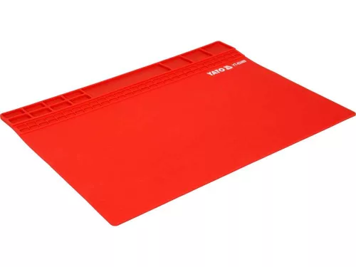 Yato hőálló szilikon forrasztó alátét 300x400 mm mágneses
