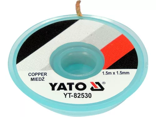 Yato kiforrasztó szalag 1,5 mm x 1,5 m