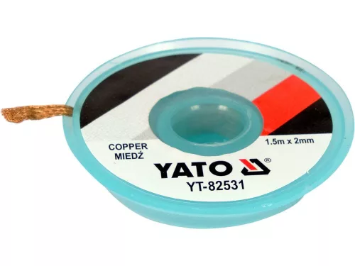 Yato kiforrasztó szalag 2,0 mm x 1,5 m