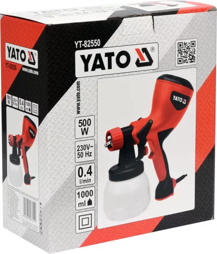 Yato alsótartályos festékszórópisztoly 1000 ml 400 W