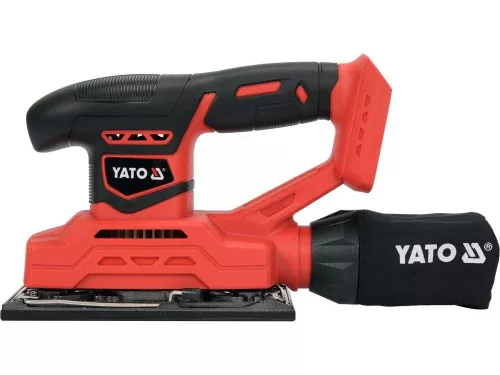 Yato akkus rezgőcsiszoló 90 x 187 mm 18 V Li-Ion (akku + töltő nélkül)