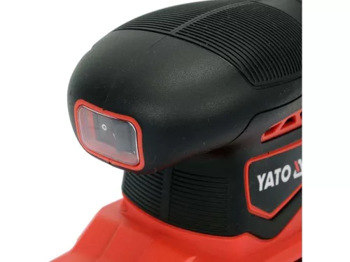 Yato akkus rezgőcsiszoló 90 x 187 mm 18 V Li-Ion (akku + töltő nélkül)