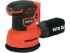 Yato akkus excenter csiszoló 125 mm 18 V Li-Ion (akku + töltő nélkül)