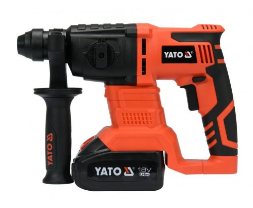 Yato akkus fúrókalapács SDS-Plus 2,0 J 18 V Li-Ion (1 x 3,0 Ah akku + töltő)