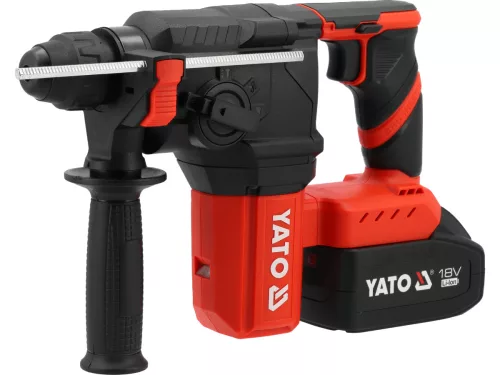 Yato akkus fúrókalapács SDS+, 18V, 4Ah akkuval, töltővel