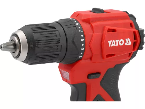 Yato akkus fúró-csavarozó 45 Nm 18 V szénkefe nélküli (1 x 2,0 Ah akku + töltő)