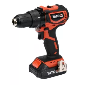 Yato akkus fúrócsavarozó 42 Nm szénkefe nélküli 18 V Li-Ion (1 x 2,0 Ah akku + töltő)