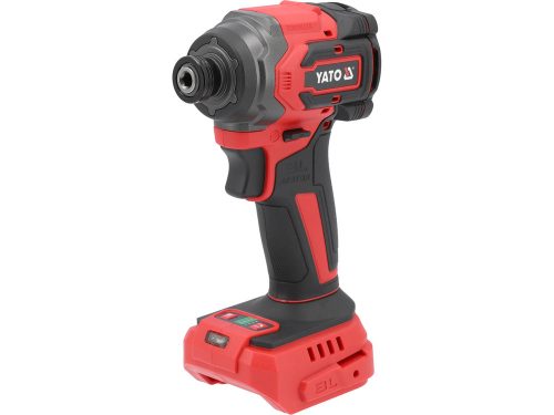Yato akkus ütvecsavarozó 1/4" 230 Nm szénkefe nélküli 18 V (akku és töltő nélkül)