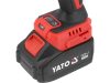 Yato akkus ütvecsavarozó 1/2" 1200 Nm szénkefe nélküli 18 V (1 x 4,0 Ah akku + töltő)