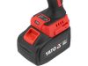Yato akkus ütvecsavarozó 3/4" 2400 Nm szénkefe nélküli 18 V (1 x 6,0 Ah akku + töltő)