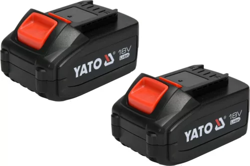 Yato akkus láncfűrész 16" 2 x 18 V (2 x 4,0 Ah akksi + töltő)