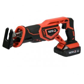 Yato akkus szablyafűrész 18 V Li-Ion (1 x 2,0 Ah akku + töltő)