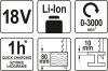 Yato akkus szablyafűrész 18 V Li-Ion (akku + töltő nélkül)