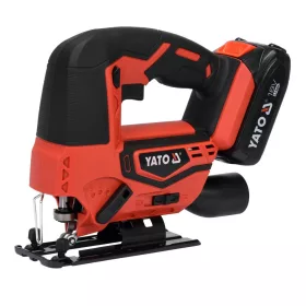 Yato akkus dekopírfűrész 18 V Li-Ion (1 x 2,0 Ah akku + töltő)