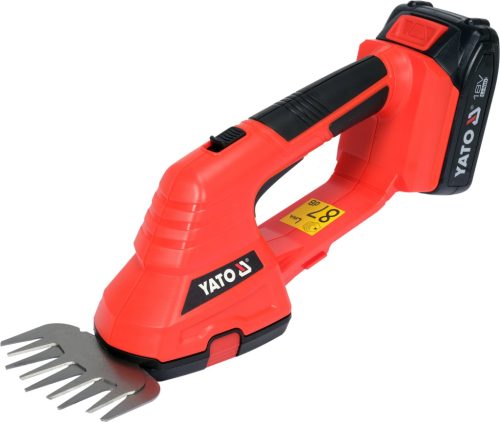 Yato akkus fűnyíró olló 18 V (1 x 2,0 Ah akksi + töltő)