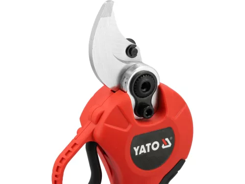 Yato akkus metszőolló 18V, szénkefementes, 30mm, 2Ah akkuval és töltővel
