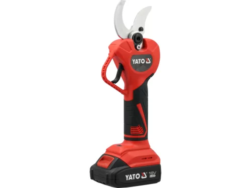 Yato akkus metszőolló 18V, szénkefementes, 40mm, 2Ah akkuval és töltővel