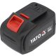 Yato akkumulátor 18 V / 6,0 Ah Li-ion