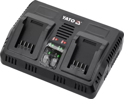 Yato akku töltő dupla 18 V 2,2 A