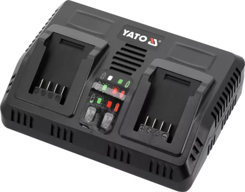Yato akku gyorstöltő dupla 18 V 4,5 A
