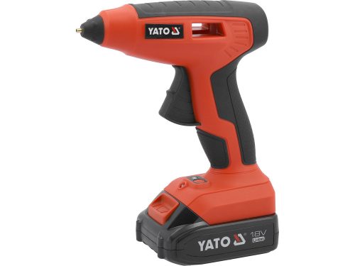 Yato akkus ragasztópisztoly 11 mm 18 V Li-Ion (1 x 2,0 Ah akku + töltő)