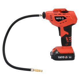 Yato akkus pumpa 10 bar 18 V Li-Ion (1 x 2,0 Ah akku + töltő)
