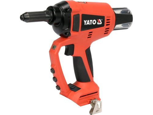 Yato akkus popszegecshúzó 18 V 125 mm (akksi és töltő nélkül)