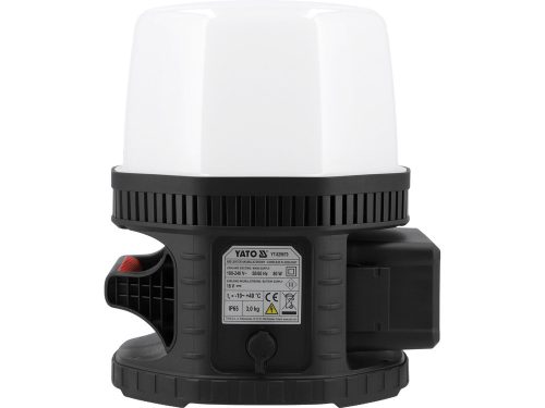 Yato akkus LED lámpa 10000 lm 360 fok 18 V