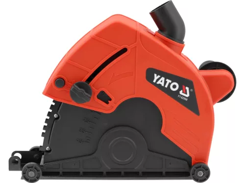 Yato horonyvágó védőburkolat 180 mm nagy sarokcsiszolóhoz, két tárcsás