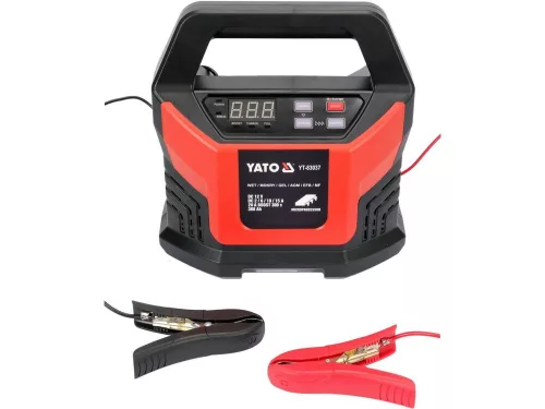 Yato akkumulátor töltő 12 V / 20 A / max. 300 Ah