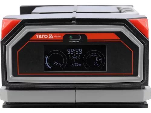 Yato hordozható akkupakk 600 W