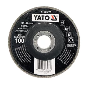 Yato lamellás csiszolókorong 125 x 22,4 mm / P40