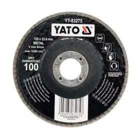 Yato lamellás csiszolókorong 125 x 22,4 mm / P80