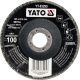 Yato lamellás csiszolókorong döntött 125 x 22,2 mm / P40