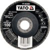 Yato lamellás csiszolókorong döntött 125 x 22,2 mm / P120