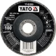Yato lamellás csiszolókorong döntött 125 x 22,2 mm / P120