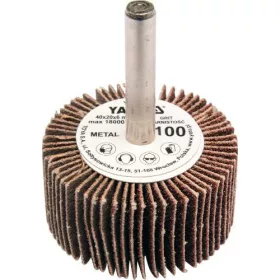 Yato csapos lamellás csiszolókorong 40 x 20 x 6 mm / P120