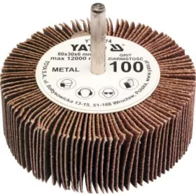 Yato csapos lamellás csiszolókorong 80 x 30 x 6 mm / P120