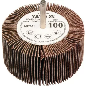 Yato csapos lamellás csiszolókorong 80 x 40 x 6 mm / P60