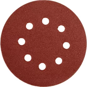 Yato tépőzáras fíbertárcsa 125 mm / P220 8 lyukas (5 db/cs)