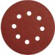 Yato tépőzáras fíbertárcsa 125 mm / P220 8 lyukas (5 db/cs)